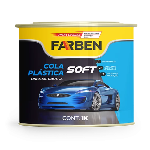 Cola Plástica Soft Farben