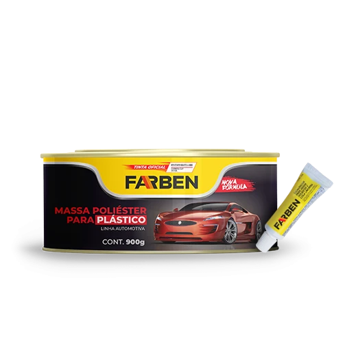 Massa Poliéster para Plástico Farben